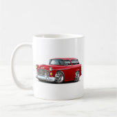 Mug Voiture 1955 de rouge de nomade de Chevy (Gauche)