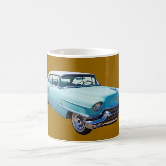 Mug Voiture 1956 de luxe de Deville Cadillac de (Centre)