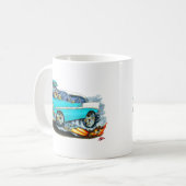 Mug Voiture 1956 de turquoise de Chevy 150-210 (Devant gauche)