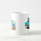 Mug Voiture 1956 de turquoise de Chevy 150-210 (Centre)