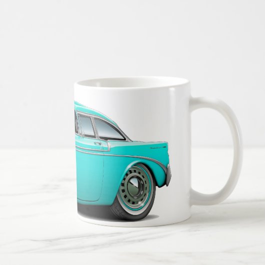 Mug Voiture 1956 de turquoise de Chevy Belair (Droite)