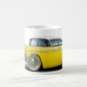 Mug Voiture 1956 Jaune-Blanche de Chevy Belair (Centre)