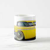 Mug Voiture 1956 Jaune-Blanche de nomade (Centre)