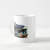 Mug Voiture 1956 noire de Chevy Belair (Devant gauche)