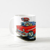 Mug Voiture 1956 rouge de Chevy 150-210 (Devant gauche)