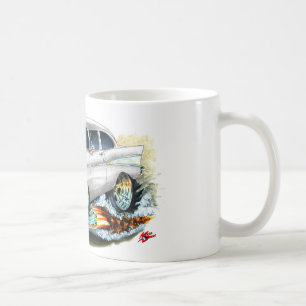 Mug Voiture 1957 blanche de Chevy 150-210