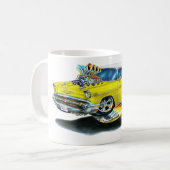 Mug Voiture 1957 de jaune de nomade de Chevy (Devant gauche)
