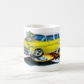 Mug Voiture 1957 de jaune de nomade de Chevy (Centre)