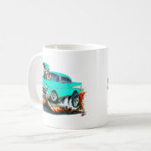 Mug Voiture 1957 de turquoise de Chevy Belair (Devant gauche)