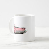 Mug Voiture 1959 rose de Cadillac (Devant gauche)
