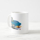 Mug Voiture 1966 de Chevelle Teal (Devant gauche)