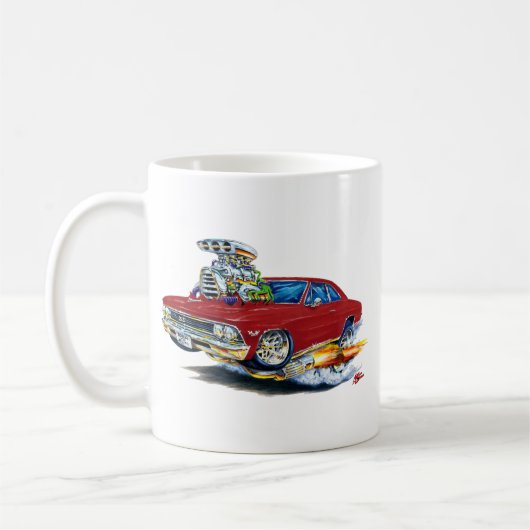 Mug Voiture 1966 marron de Chevelle (Gauche)