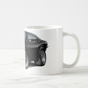 Mug Voiture 1967-69 noire de barracuda