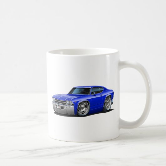 Mug Voiture 1968-69 de bleu de Chevelle (Droite)