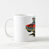 Mug Voiture 1968-69 supérieure Rouge-Noire de Chevelle (Gauche)