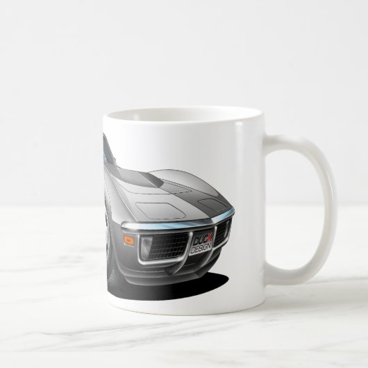 Mug Voiture 1968-72 argentée de Corvette (Droite)