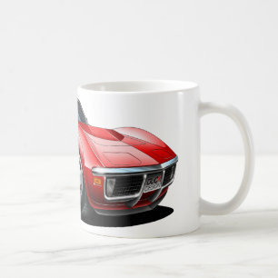 Mug Voiture 1968-72 de rouge de Corvette