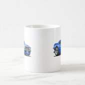 Mug Voiture 1968 Bleu-Blanche de Camaro (Centre)