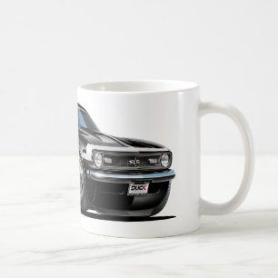 Mug Voiture 1968 Noir-Blanche de Camaro