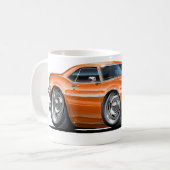 Mug Voiture 1968 Orange-Blanche de Camaro (Devant gauche)
