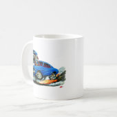 Mug Voiture 1969 Bleu-Blanche du RS solides solubles (Devant gauche)
