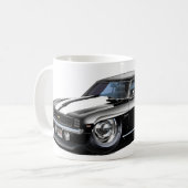 Mug Voiture 1969 Noir-Blanche de Camaro (Devant gauche)
