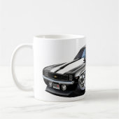 Mug Voiture 1969 Noir-Blanche de Camaro (Gauche)