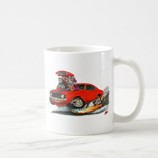 Mug Voiture 1969 Rouge-Noire de Camaro Z28 (Droite)