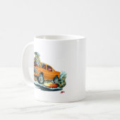 Mug Voiture 1970-72 Orange-Noire de Camaro (Devant gauche)