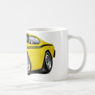 Mug Voiture 1970-74 Jaune-Noire de chiffon