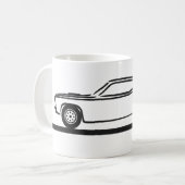 Mug Voiture 1970-74 noire de chiffon (Devant gauche)