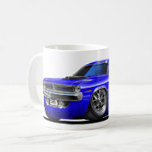 Mug Voiture 1970 de bleu de Plymouth Cuda (Devant gauche)