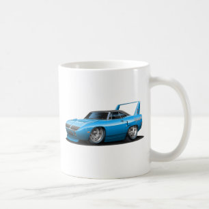 Mug Voiture 1970 de bleu de Plymouth Superbird