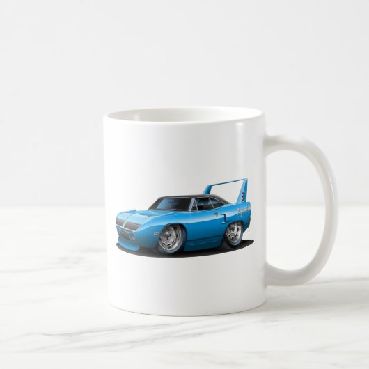 Mug Voiture 1970 de bleu de Plymouth Superbird (Droite)