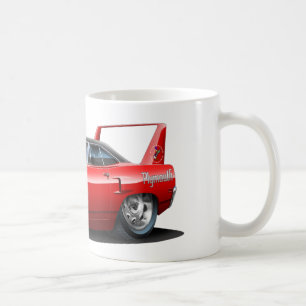 Mug Voiture 1970 de rouge de Plymouth Superbird