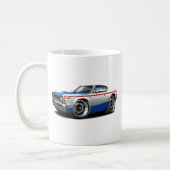 Mug Voiture 1970 Rouge-Blanc-Bleue de machine rebelle (Gauche)