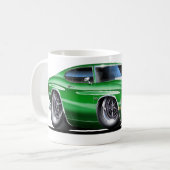 Mug Voiture 1970 Vert-Blanche de Chevelle (Devant gauche)