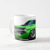 Mug Voiture 1970 verte de Plymouth Cuda (Devant gauche)