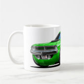 Mug Voiture 1970 verte de Plymouth Cuda (Gauche)
