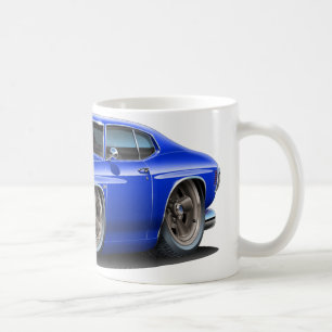 Mug Voiture 1971-72 Bleu-Blanche de Chevelle
