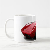 Mug Voiture 1973-76 de rouge de Corvette (Gauche)
