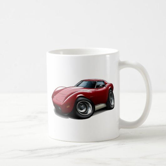 Mug Voiture 1973-76 marron de Corvette (Droite)