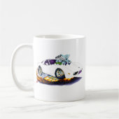 Mug Voiture 1977-79 de blanc de Corvette (Gauche)