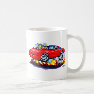Mug Voiture 1984-93 de rouge de Corvette