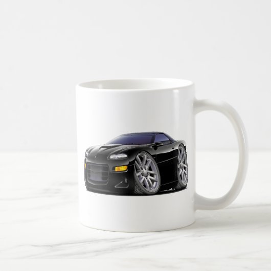 Mug Voiture 1998-03 noire de Camaro solides solubles (Droite)