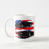 Mug Voiture 1998-04 noire de Corvette (Gauche)