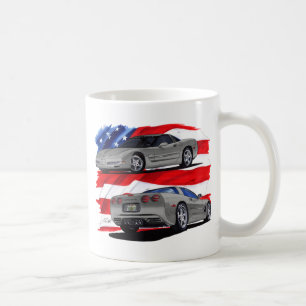 Mug Voiture 1999-04 de gris de Corvette