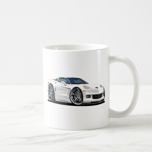 Mug Voiture 2010-12 de blanc de Corvette (Droite)