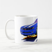 Mug Voiture 2010 Bleu-Blanche de Camaro (Gauche)