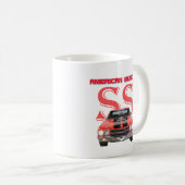 Mug Voiture américaine classique Chevelle solides (Devant droit)